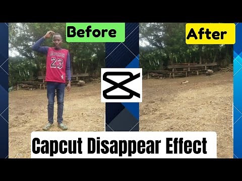 How to make yourself disappear in capcut