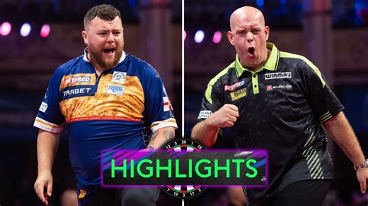 World Matchplay: Highlights as Josh Rock stuns Michael van Gerwen in tie-break thriller!