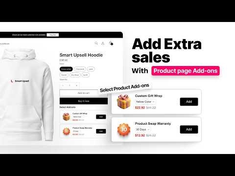 How to Set Up Shopify Product Add-Ons on Your Product Page (2026)