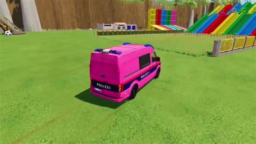 Transporting Emergency Vehicles in Farming Simulator 25