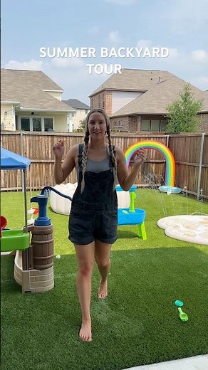 Summer time fun! #momvlog #backyard #summeractivities #kidssummeractivites #summertoys #toddlermom