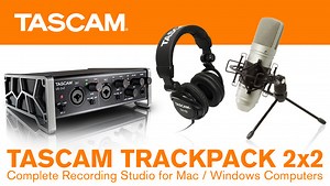 Tascam Announces Trackpack 2x2 Recording System
