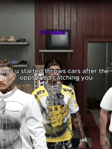 You Started Throwing Cars After The Opps Tried Catching You Lacking.. #gtarp #fivem #aimbot