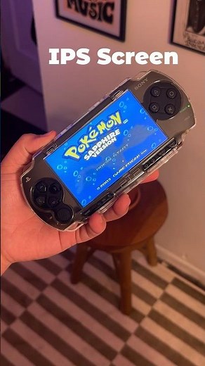 This PSP has an IPS Screen mod