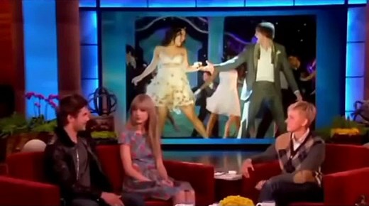 Taylor Swift and Zac Efron on The Ellen Show 21/01/2012 Full Interview