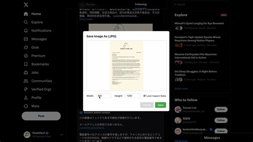 Page Saver - 转换图片格式和改变大小
