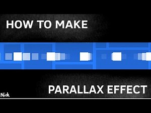 How to make a PARALLAX EFFECT in Geometry Dash!
