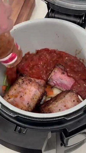 NINJA FOODI BRAISED SHORT RIBS FOR TACOS! #shorts