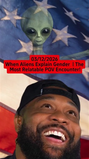 When Aliens Explain Gender 🤔👽 | The Most Relatable POV Encounter! #GenderTalk #SocialIssues #foryou #fyp #story #pov #storytime #fypシ #viral #USA #theofficertatum #tiktok