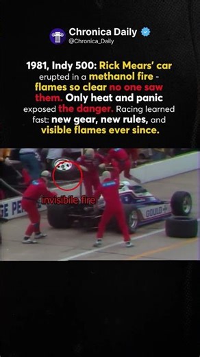 🏎 The Invisible Fire 🔥: Indy 500 (1981)