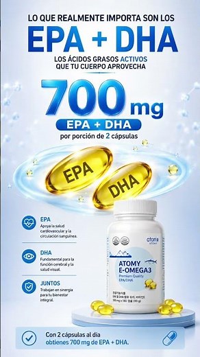 ¿Tu Omega 3 Tiene EPA + DHA? Esto Es Lo Que Debes Revisar