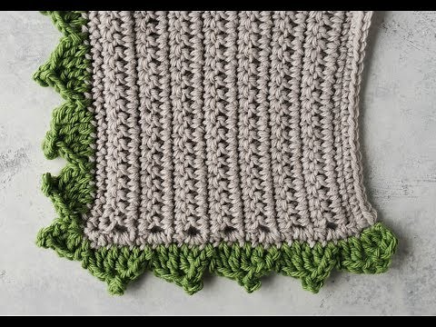 Pointed Scallop | AllFreeCrochet