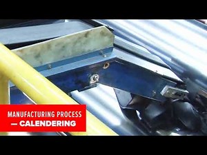 Conveyor Belt Manufacturing Process: Calendering