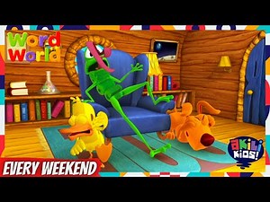 Word World | You Know I Can't Read! | Akili Kids!