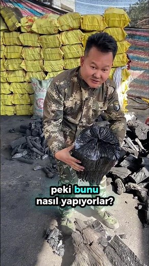 Devasa Kömürler Nasıl Yapılıyor? İşte Geleneksel Üretim Süreci!