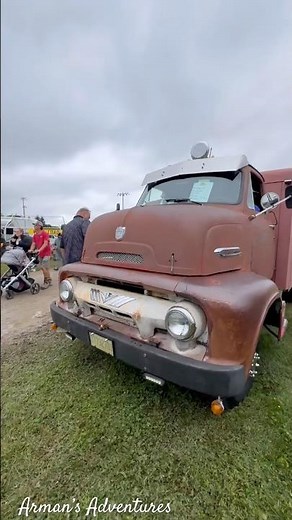 Timeless Legend 💎 1954 Ford COE #oldschooltruck #trucklovers #bigrig
