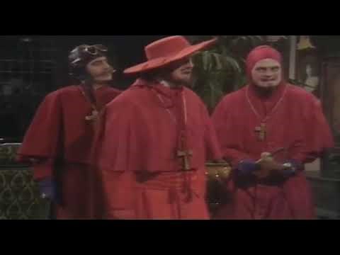 spanish inquisition scene only monty python