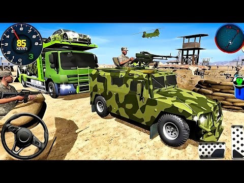 US Army Military Convoy Transport 🚚💣 | Armored Vehicle Mission | Ultra Realistic Simulator Gameplay