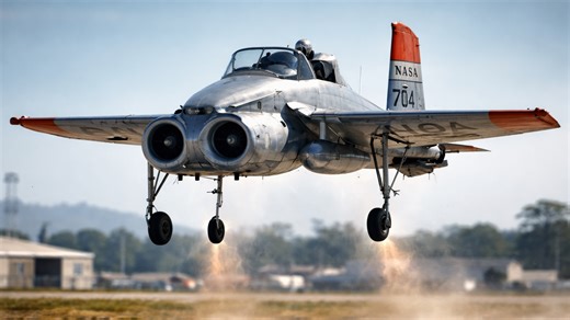 The lunar lander jet, how a strange VTOL aircraft trained NASA astronauts to land on the moon