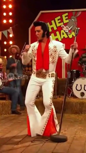 Elvis dancing on hee Haw
