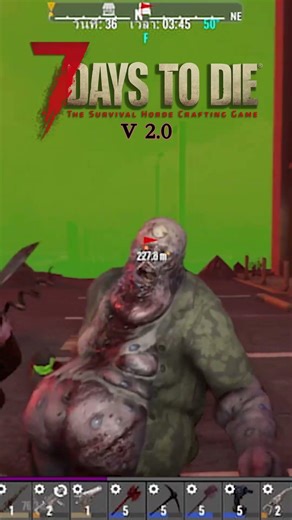 คืนแดงกับโรงงานช๊อกซอมบี้ #7daystodiev2 #pmindjang #zombie #gaming #survival #games