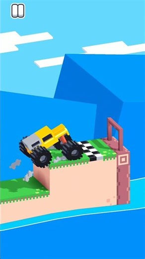 Level 185 (Two High) - (Drive Mad) FANCADE Fun Gameplay #shorts #fancade #drivemad 4k All Levels
