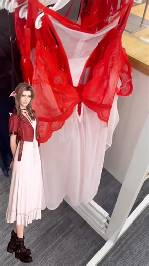Aerith cosplay in the big 2026 LETSS GOOOO #ff7r #ff7 #aerith