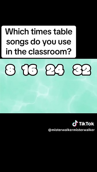 Sabrina Carpenter's 8 Times Table Song for Kids
