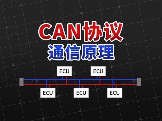 CAN总线凭什么是完美的通信协议？3分钟看懂CAN总线协议！