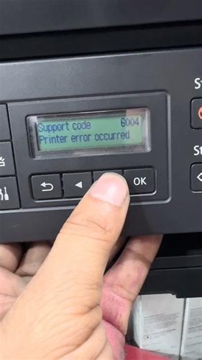 Canon GM4070 Red Lights Problem support code 6004 ￼#canon #service #printersupportsoftware