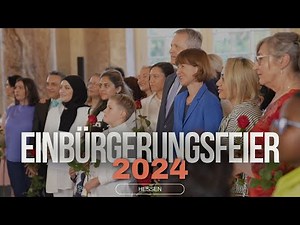 Ein Fest der Vielfalt und vollendeten Integration: Die Einbürgerungsfeier 2024