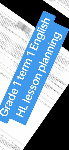 The Tutor School (@the.tutor.school) - Grade 1 Term 1 English Lesson Plans with Jolly Phonics