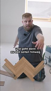 So verlegst du das Fischgrätmuster Schritt für Schritt