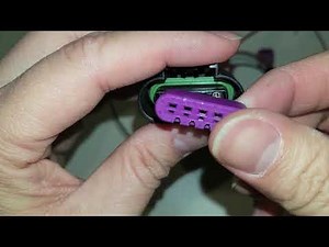 Unpin and Repin Delphi GT150 connector housing