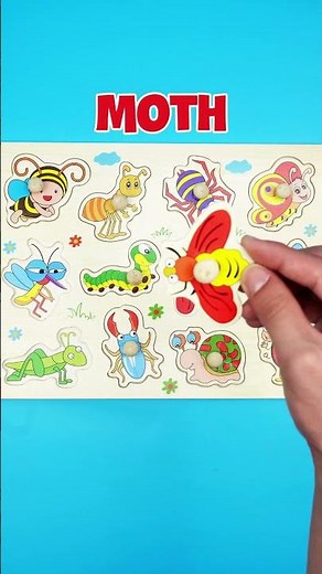 Which Bug Fits Here? Puzzle Time! 🐝✨