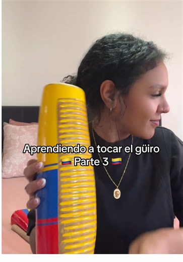 Aprendiendo a tocar el güiro: Parte 3