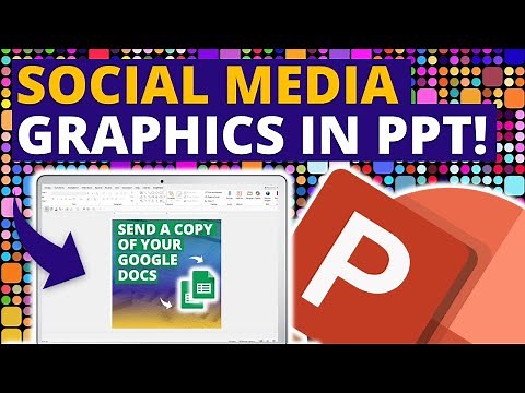 How to Make Social Media Posts in PowerPoint (Not Canva!) 🔥
