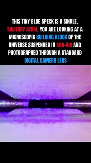 Making a Single Atom Shine Brightly for Observation