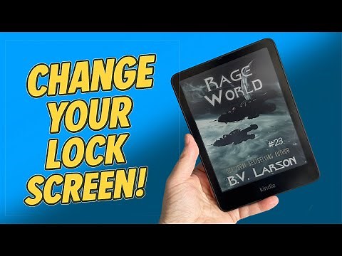 How to Set Your Book Cover as Your Kindle Lock Screen (UPDATED 2025)