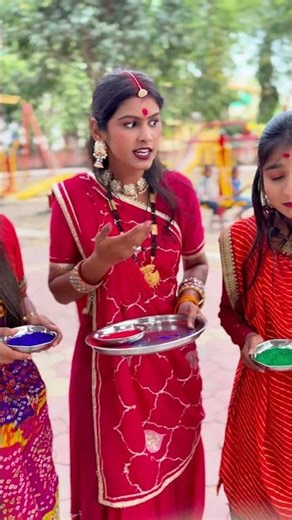 Kanha was colored by his friends 🥰 #trending #viral #krishna #shortvideos