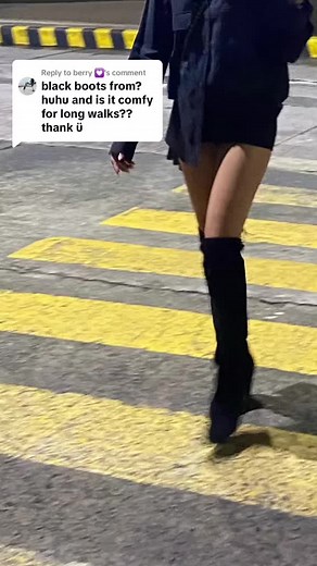 Replying to @berry 💟 yeees, super comfy for long walks!!! 👢 #highkneeboots #fypシ #bootsforlife #ootd #fashiontok