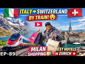 Italy to Switzerland by the World's Most Beautiful Train (Milan→Zurich) | Vision Apartments Zurich