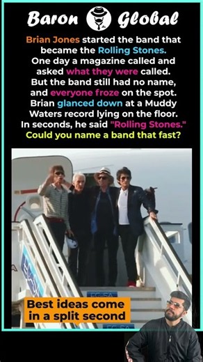 What's Behind The Rolling Stones' Iconic Name? 🤔 #classicrock #musichistory