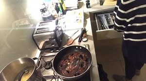 So tonight I thought I’d try the new Nadia and Kaye cookbook ‘Masterchef Disaster Chef’, with the help of Amy, who edited down hours of terrible cooking into this little video! Amy is 11. She knows WAY MORE about filming and editing than me. And possibly more about cooking. Warning : this video contains gin. | Andrea McLean