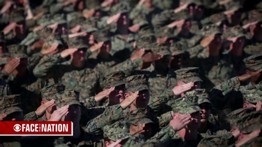 As the Marine Corps marks its 250th birthday Monday and the nation honors Veterans Day on Tuesday, hundreds of thousands of veterans working in civilian federal roles remain furloughed or unpaid amid the ongoing government shutdown. Margaret Brennan explains that while active-duty troops are still receiving pay for now, that funding is expected to expire on Saturday. | Face The Nation