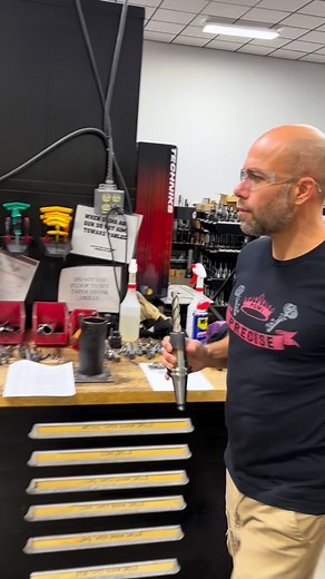 2.8K views · 1K reactions | New Omega Fortis XL-Pro presetter has hit the tool-crib.  Amazing how even just one upgrade can improve the overall workflow and efficiency of our machine shop. This provides extreme accuracy, reducing errors, and minimizes machine down-time. | Precise Tool and Manufacturing | Facebook