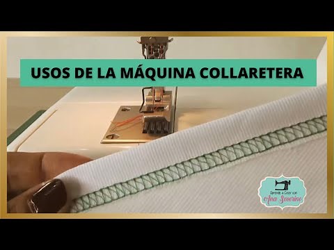 How to use the Janome 1000cp Collar or Cover machine