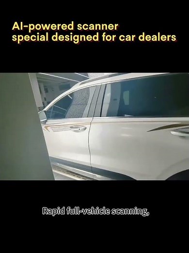 automated vehicle inspection/AI vehicle inspection system #autoinspection #automotivetools