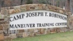 Live-fire training taking place at Camp Robinson