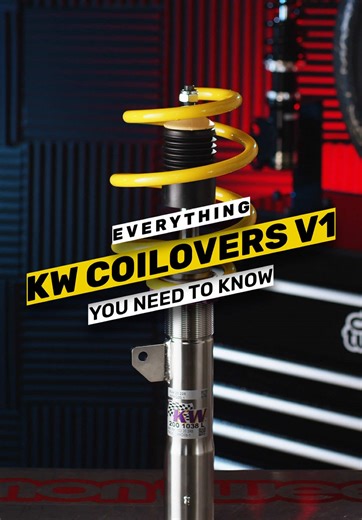 KW Suspension V1: Balance of Performance & Comfort